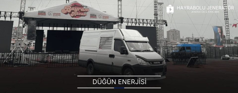 Hayrabolu Düğün Jeneratör Kiralama Firmaları